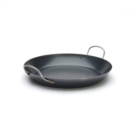 Paella vasserpenyő, 47 cm, La Lyonnaise, kékacél, de Buyer