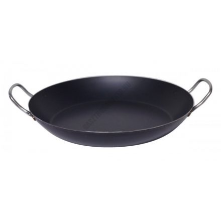 Paella vasserpenyő, 60 cm, La Lyonnaise, kékacél, de Buyer