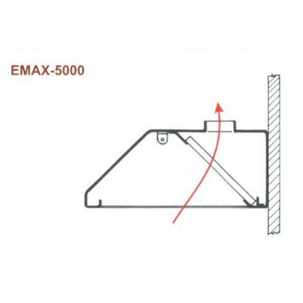 Elszívóernyő fali Emax-5000, 1000×1200×400