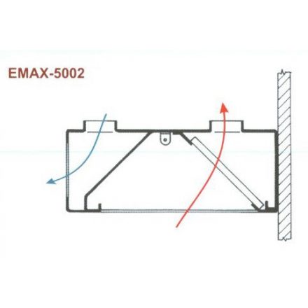 Fali elszívóernyő levegőbefúvással, Emax-5002