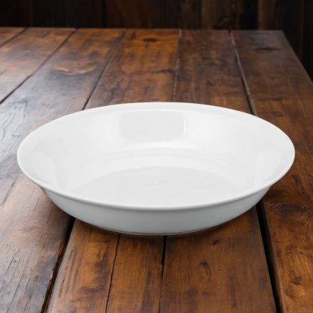 Főzelékes-, adagtányér 21 cm 0,5 liter porcelán