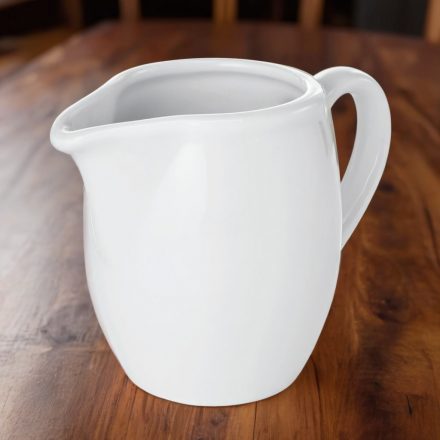 Tejszín kiöntő, 150 ml, porcelán